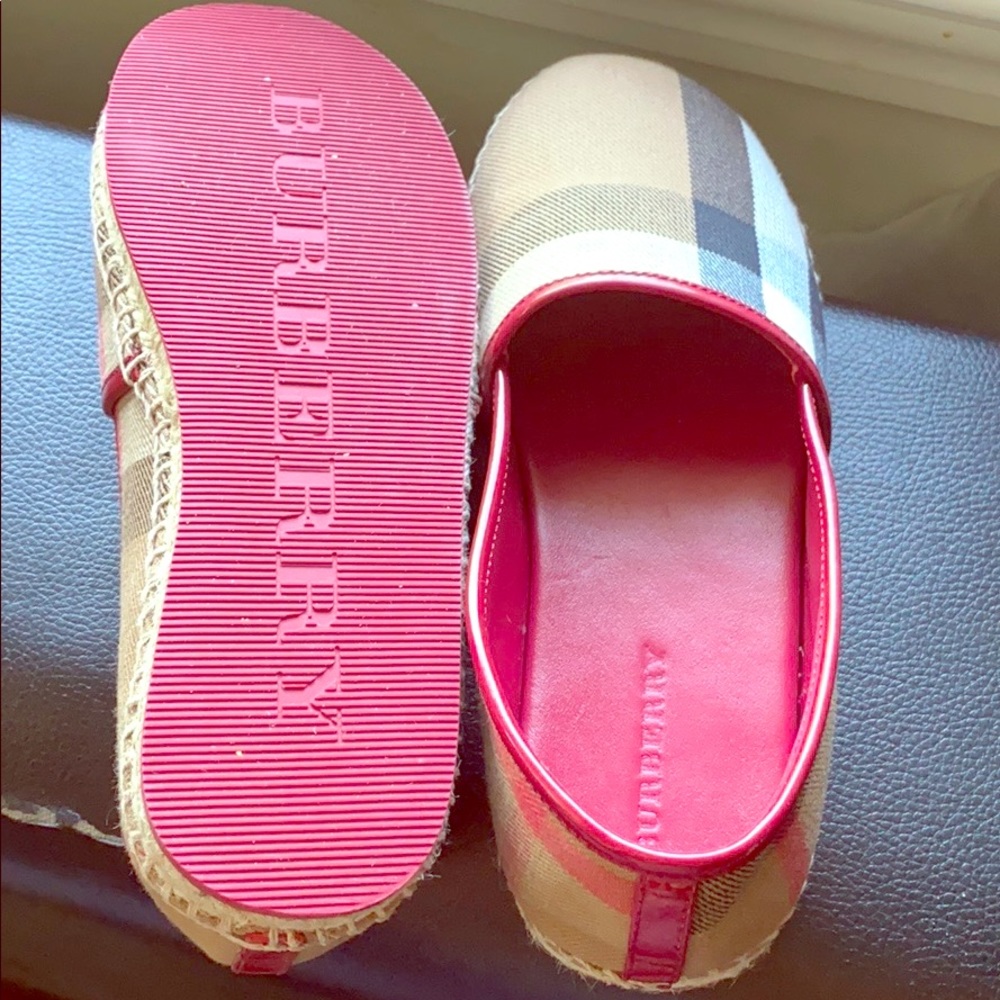 Kids Burberry Moccasins